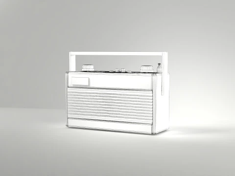 Roberts Radio RFM3 3D Model