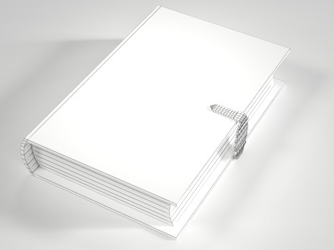 Magic Spell Book 3D Модель