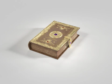 Magic Spell Book 3D Model