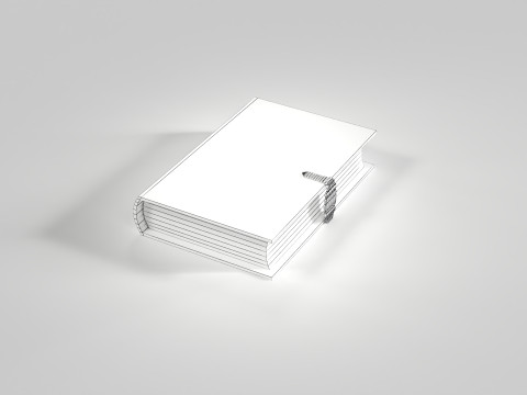 Magic Spell Book 3D Модель