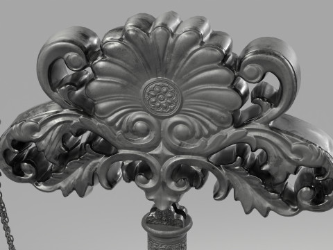 Vintage Balance Scales 3D Модель