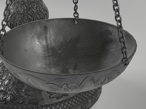 Vintage Balance Scales 3D Модель