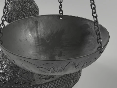Vintage Balance Scales 3D Model