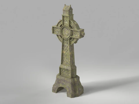 The Celtic Cross 3D Model