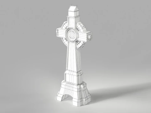 The Celtic Cross 3D Model