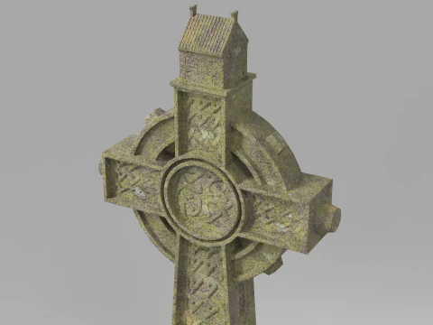 The Celtic Cross 3D Model