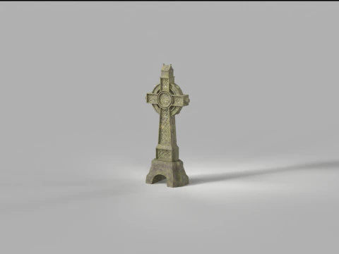 The Celtic Cross 3D Model