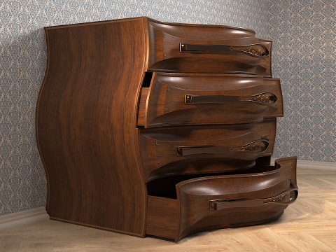 Dresser 3D Model