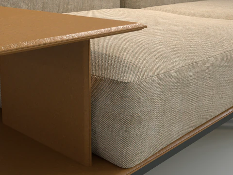 Modular Sofa - Brera 3D Model