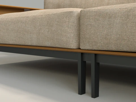 Modular Sofa - Brera 3D Model