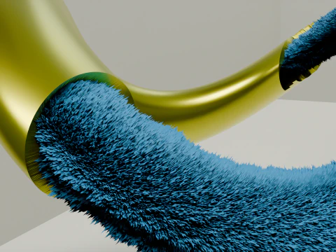 Ciclo materiale Modello 3D