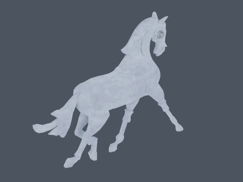 Horse sculpture Modèle 3D