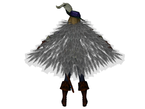 Fantasy Female Warrior 3D Character With Sword Game Ready Model 3D 模型