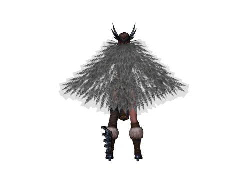 Fantasy Female Warrior 3D Character With Sword Game Ready Model 3D Model