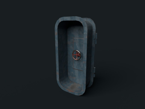 Door bunker Model 3D