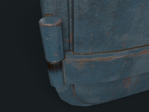 Door bunker Model 3D