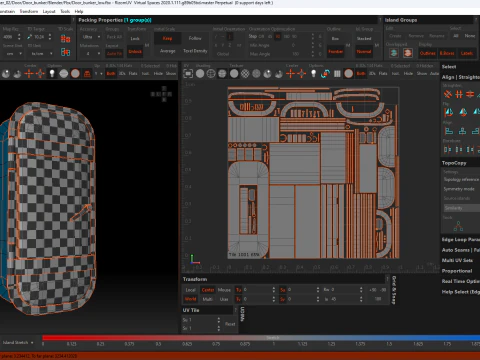 Door bunker 3D Model