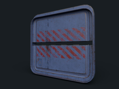 Gate bunker Model 3D