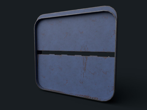 Gate bunker 3Dモデル