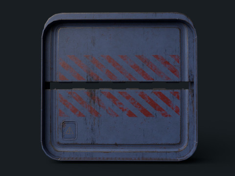 Gate bunker 3Dモデル