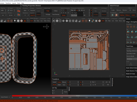 Door bunker gl 3D Model
