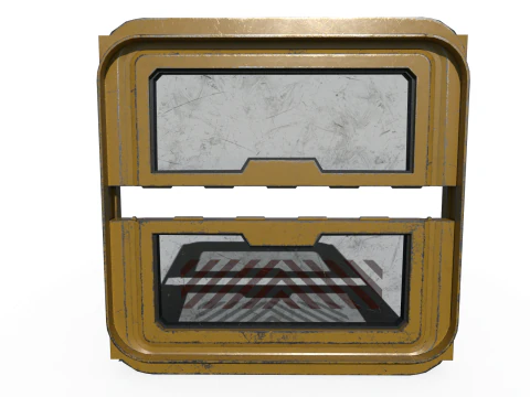 Gate bunker gl 3D Model