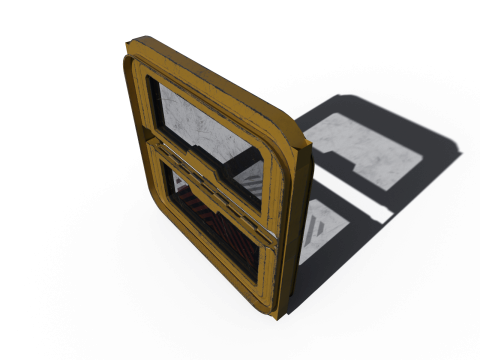 Gate bunker gl 3D Model