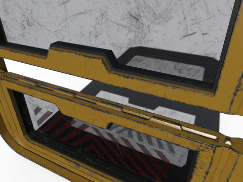 Gate bunker gl 3D Model