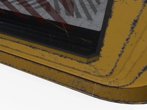 Gate bunker gl 3D Model