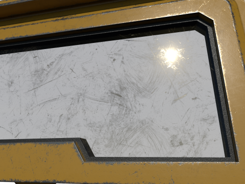 Gate bunker gl 3D Model