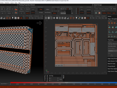 Gate bunker gl 3D Model