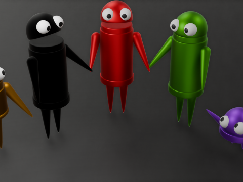 REPO not animation Modèle 3D