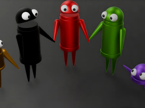 REPO不是动画 3D 模型