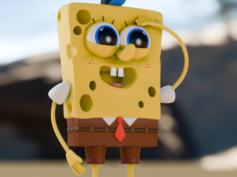 SpongeBob 3D Модель