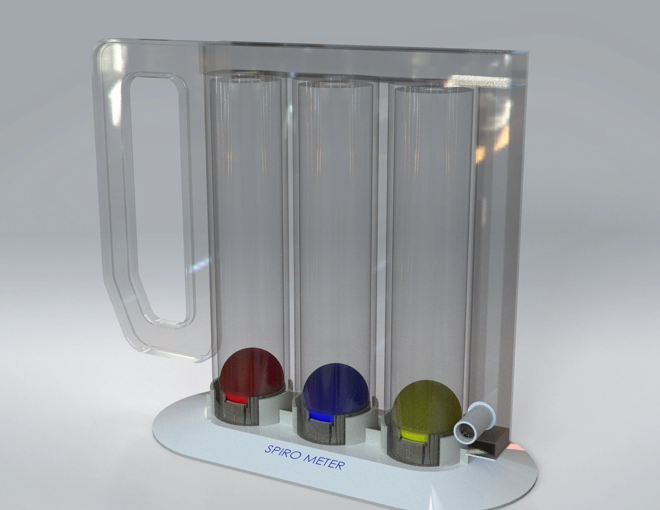 Spiro meter 3D Print Model .c4d .max .obj .3ds .fbx .stl .blend 
