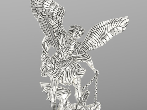 Archangel pendant saint Michael 3D printmodel
