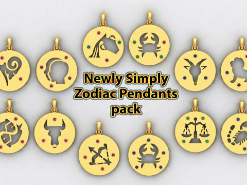 Collezione Zodiac recentemente Modello di stampa 3D