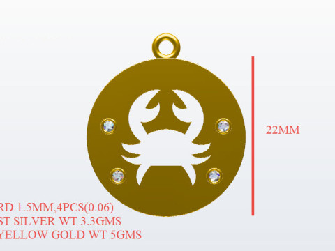 Collezione Zodiac recentemente Modello di stampa 3D