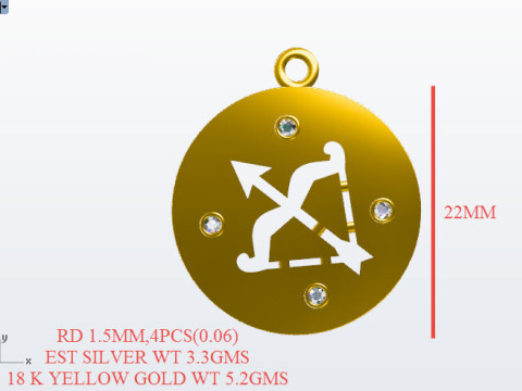 Collezione Zodiac recentemente Modello di stampa 3D