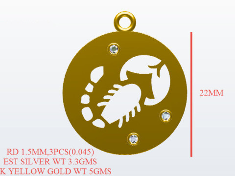 Collezione Zodiac recentemente Modello di stampa 3D