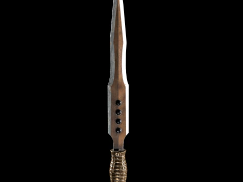 Ritual dagger 3D Model