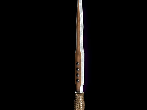Ritual dagger 3D Model