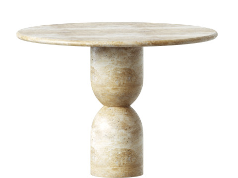 Four hands Amber Lewis x Four Hands Figueroa Dining Table 3D Model