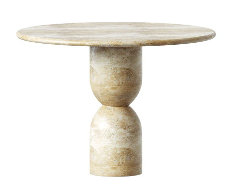 Four hands Amber Lewis x Four Hands Figueroa Dining Table 3D Model
