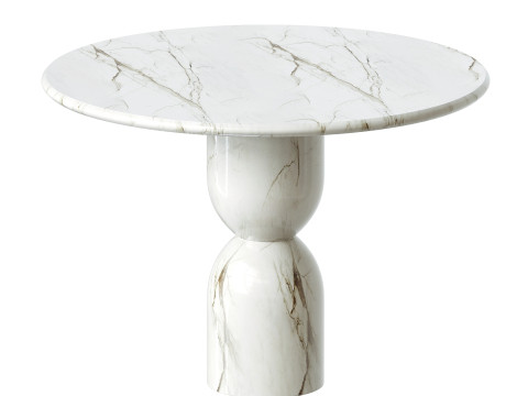 Four hands Amber Lewis x Four Hands Figueroa Dining Table 3D Model