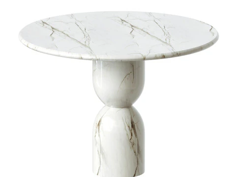 Four hands Amber Lewis x Four Hands Figueroa Dining Table 3D Model