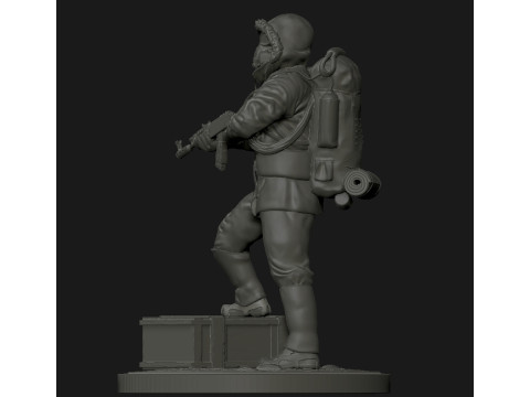 Artic Hazmat Suit 20 - Rust 3D 프린트 모델