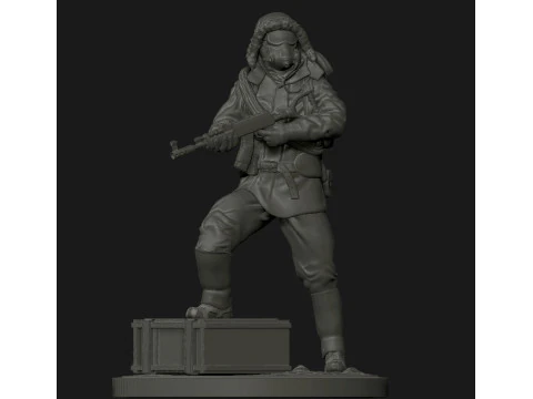 Tuta Artic Hazmat 20 - Ruggine Modello di stampa 3D