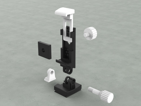 4Wide - Smartphone Adapter for Tripod 3D 프린트 모델