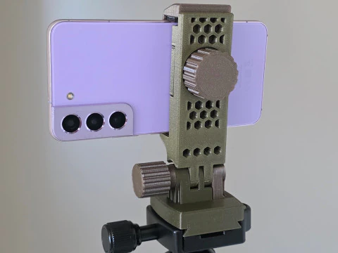 4Wide - Smartphone Adapter for Tripod 3D Print Model